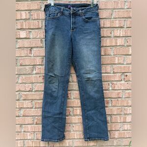 NYDJ Faded GUC Blue Denim Jeans